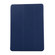 iPad 10.2 2021 / 2020 / 2019 TPU Horizontal Flip Leather Case, with Three-folding Holder - Blue