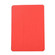 iPad 10.2 2021 / 2020 / 2019 TPU Horizontal Flip Leather Case, with Three-folding Holder - Red