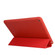 iPad 10.2 2021 / 2020 / 2019 TPU Horizontal Flip Leather Case, with Three-folding Holder - Red