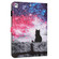 iPad 10.2 2021 / 2020 Painted Leather Smart Tablet Case - Starry Sky Cat