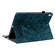 iPad 10.2 2021 / Air 10.5 2019 Butterfly Rose Embossed Leather Smart Tablet Case - Dark Blue
