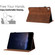iPad 10.2 2021 / Air 10.5 Building Blocks Embossed Leather Smart Tablet Case - Brown