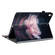 iPad 10.2 2021 / Air 10.5 Crystal Texture Painted Leather Smart Tablet Case - Purple Peony