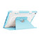 iPad 10.2 2021 360 Degree Rotating Armored Smart Tablet Leather Case - Blue iPad 10.2 2021 360 Degree Rotating Armored Smart Tablet Leather Case - Blue