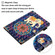 iPad 10.2 2021 A2602 3D Embossing Pattern Leather Tablet Case - Elephant