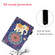 iPad 10.2 2021 A2602 3D Embossing Pattern Leather Tablet Case - Elephant