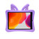 iPad 10.2 2021 Butterfly Bracket Style EVA Children Falling Proof Cover Protective Case - Purple