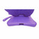 iPad 10.2 2021 Butterfly Bracket Style EVA Children Falling Proof Cover Protective Case - Purple