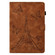 iPad 10.2 2021/2020/2019 / 10.5 2019/2017 Tower Embossed Leather Smart Tablet Case - Brown