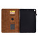 iPad 10.2 2021/2020/2019 / 10.5 2019/2017 Tower Embossed Leather Smart Tablet Case - Brown