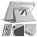 iPad 10.2 2022 / 2021 / 2020 / 2019 Acrylic 360 Degree Rotation Holder Tablet Leather Case - Fog Grey