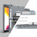 iPad 10.2 360 Degree Rotation PC+TPU Protective Cover with Holder & Hand Strap & Pen Slot - Gray