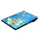 iPad 10.2 3D Embossing Pattern Horizontal Flip Leather Case with Holder & Card Slots & Wallet - Blue Butterfly