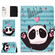 iPad 10.2 Colored Drawing Pattern Horizontal Flip PU Leather Case with Holder & Card Slot & Sleep / Wake-up Function - Love Panda iPad 10.2 Colored Drawing Pattern Horizontal Flip PU Leather Case with Holder & Card Slot & Sleep / Wake-up Function - Love Panda