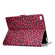 iPad 10.2 Colored Drawing Pattern Horizontal Flip PU Leather Case with Holder & Card Slot & Sleep / Wake-up Function - Red Pink Leopard