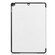 iPad 10.2 Custer Texture Horizontal Flip Smart PU Leather Case with Sleep / Wake-up Function & Three-folding Holder - White