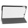 iPad 10.2 Custer Texture Horizontal Flip Smart PU Leather Case with Sleep / Wake-up Function & Three-folding Holder - White