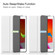 iPad 10.2 Custer Texture Horizontal Flip Smart PU Leather Case with Sleep / Wake-up Function & Three-folding Holder - White