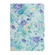 iPad 10.2 Flower Pattern Horizontal Flip Leather Case with Card Slots & Holder - Purple Flower