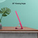 iPad 10.2 Horizontal Flip Smart Leather Case with Three-folding Holder - Rose Red
