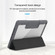 iPad 10.2 Mutural Horizontal Flip PC + TPU + PU Leather Case with Holder & Pen Slot - Black