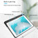 iPad 10.2 Mutural Horizontal Flip PC + TPU + PU Leather Case with Holder & Pen Slot - Black
