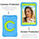 iPad 10.2 PC + Silicone Shockproof Combination Case with 360 Degree Rotating Holder & Handle - Blue+Green iPad 10.2 PC + Silicone Shockproof Combination Case with 360 Degree Rotating Holder & Handle - Blue+Green