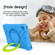 iPad 10.2 PC + Silicone Shockproof Combination Case with 360 Degree Rotating Holder & Handle - Blue+Green iPad 10.2 PC + Silicone Shockproof Combination Case with 360 Degree Rotating Holder & Handle - Blue+Green