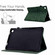 iPad 10.2 Rhombus TPU Smart Leather Tablet Case - Green