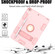 iPad 10.2 Shockproof PC + Silicone Protective Case with Holder & Pen Slot - Rose Gold