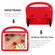 iPad 10.2 Sparrow Style EVA Material Children Shockproof Casing Shell - Red