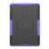 iPad 10.2 Tire Texture TPU + PC Shockproof Case with Holder - Purple