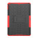 iPad 10.2 Tire Texture TPU + PC Shockproof Case with Holder - Red