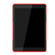 iPad 10.2 Tire Texture TPU + PC Shockproof Case with Holder - Red