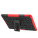 iPad 10.2 Tire Texture TPU + PC Shockproof Case with Holder - Red