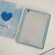 Magnetic Detachable Painted Tablet Leather Case iPad 10.2 2021 / 2020 / 2019 - Blue Heart