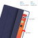 Multi-folding PU Leather Matte TPU Tablet Case iPad Pro 10.2 2021 / 2020 / 10.5 2017 - Black