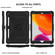 Pure Color PC + Silicone Anti-drop Protective Case with Butterfly Shape Holder & Pen Slot iPad 10.2 2021 & 2020 & 2019 / Air 3 10.5 inch - Black