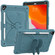 Pure Color PC + Silicone Anti-drop Protective Case with Butterfly Shape Holder & Pen Slot iPad 10.2 2021 & 2020 & 2019 / Air 3 10.5 inch - Dark Green