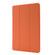 Skin Feel Pen Holder Tri-fold Tablet Leather Case iPad 10.2 2019 / iPad 10.2 2020 / iPad Air 3 / iPad Pro 10.5 - Orange