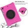 Spider King Silicone Protective Tablet Case iPad 10.2 2021 / 2021 / 2019 - Rose Red
