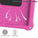 Spider King Silicone Protective Tablet Case iPad 10.2 2021 / 2021 / 2019 - Rose Red
