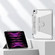 Detachable Rotating Leather Tablet Case iPad 10th Gen 10.9 2022 - Grey