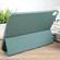 iPad 10.9 2022 / Air 5 / Air 4 GEBEI 3-folding Holder Shockproof Flip Leather Tablet Case - Dark Green