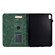 iPad 10.9 2022 Fortune Tree Pressure Flower PU Tablet Case with Wake-up / Sleep Function - Green