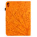 iPad 10.9 2022 Fortune Tree Pressure Flower PU Tablet Case with Wake-up / Sleep Function - Khaki