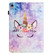 iPad 10.9 2022 Sewing Litchi Texture Smart Leather Tablet Case - Smiling Face