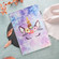 iPad 10.9 2022 Sewing Litchi Texture Smart Leather Tablet Case - Smiling Face