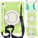 iPad 10th Gen 10.9 2022 360 Rotation PC+Silicone Tablet Case - Matcha Green