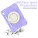 iPad 10th Gen 10.9 2022 360 Rotation PC+Silicone Tablet Case - Taro Purple